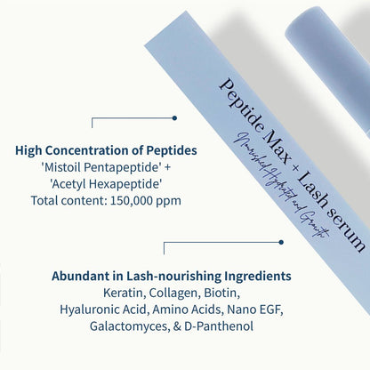 Peptide Max + Lash Serum - ElysiaLab2.0